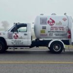 Detiene Policía Estatal a dos hombres por transportar ilegalmente gas LP.