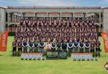 Los Aztecas de la UDLAP se presentan para la temporada 2026 de los 14 Grandes de la ONEFA.