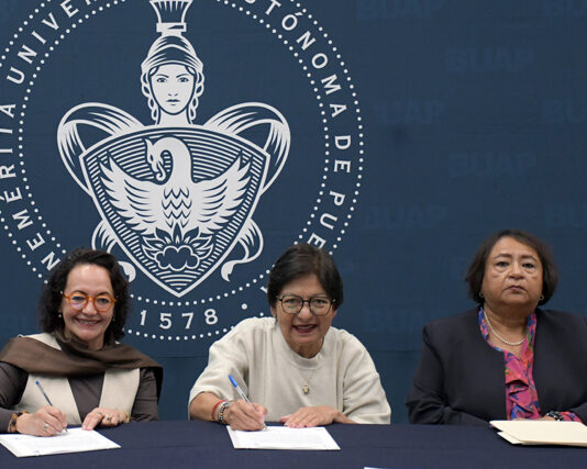 La BUAP y la Universidad Nacional Rosario Castellanos establecieron un convenio de colaboración.