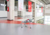 Un nuevo integrante de la IBERO Puebla: perro robot llega al campus.