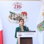 El amor a México también implica respeto hacia otros pueblos y defensa de la paz: Gaby “la bonita” Sánchez.