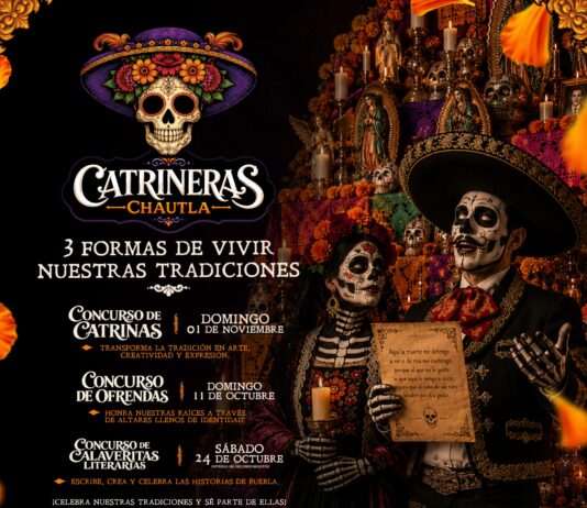 Convocan a celebrar las tradiciones con el festival Catrineras 2026