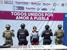 Detiene SSP a una integrante más de “Los Pocholos” en posesión de droga.