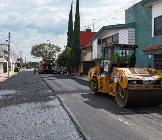 Pavimenta Gobierno del Estado calle 11 Sur y beneficio a 51 mil habitantes.