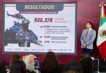 El operativo de seguridad para fiestas patrias implica 1,300 policías estatales y un esquema integral tierra-aire.