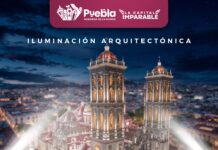 Invita Pepe Chedraui a disfrutar del encendido de la nueva iluminación de la Catedral de Puebla.