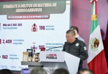 En 9 meses se ha reportado la detención de 11 mil 503 personas y la captura de 150 generadores de violencia.