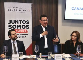 Destaca Pavel Gaspar colaboración entre el Poder Legislativo y el sector empresarial a favor de Puebla.