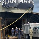 Zarpa buque para establecer puente marítimo y llevar apoyo a la población afectada por el huracán “Polo”.