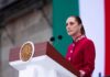 México no será colonia ni protectorado de nadie; no se doblega, no se arrodilla y nunca se vende: Sheinbaum.