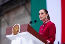 México no será colonia ni protectorado de nadie; no se doblega, no se arrodilla y nunca se vende: Sheinbaum.