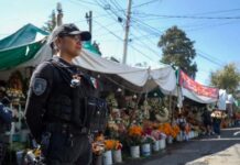 Refuerzan vigilancia ante actividades de Día de Muertos 2026.