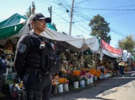 Refuerzan vigilancia ante actividades de Día de Muertos 2026.