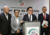 Subraya Ignacio Mier diálogo abierto con la titular de la Secretaría de Gobernación