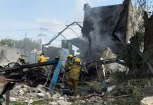 Protección Civil Estatal atiende explosión en Zacaola