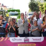 Encabeza Pepe Chedraui trabajos de rehabilitación vial en San Baltazar Campeche.