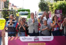 Encabeza Pepe Chedraui trabajos de rehabilitación vial en San Baltazar Campeche.