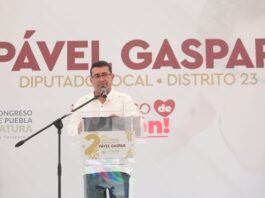 Rinde Pável Gaspar su Segundo Informe; destaca iniciativas con sentido social y trabajo en territorio.