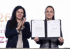 Claudia Sheinbaum firma decreto de nacionalidad única mexicana para aspirantes a la Presidencia y Gubernaturas.